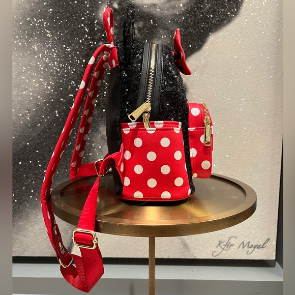 Disney Minnie Mouse Loungefly Backpack - Picture 4 of 8
